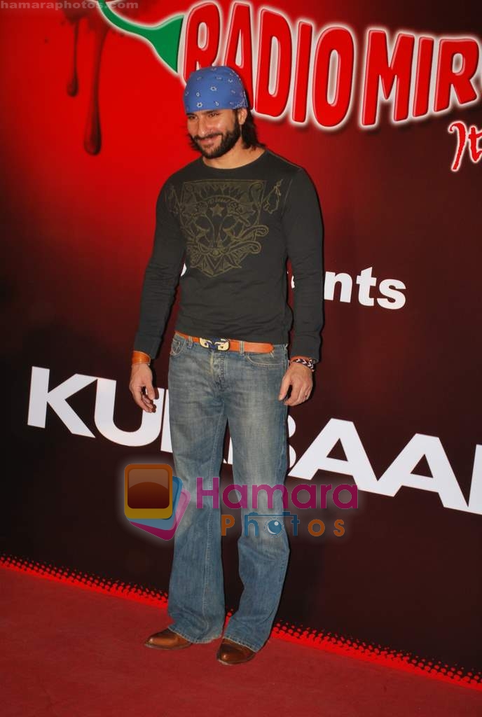 Saif Ali Khan at Kurbaan special screening in PVR on 19th Nov 2009 