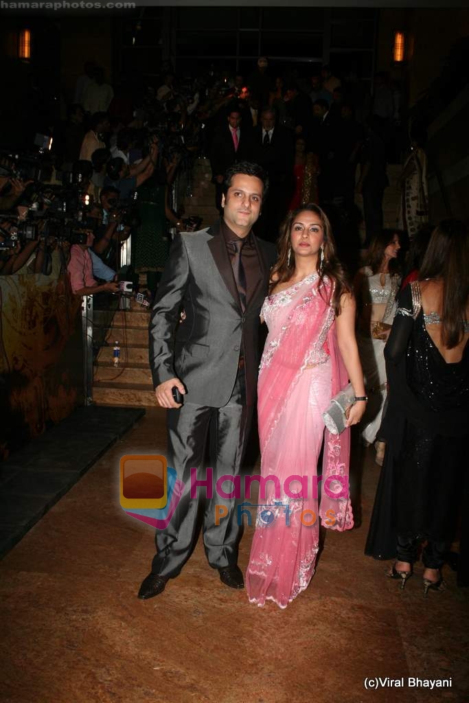 Fardeen Khan, Natassha at Shilpa Shetty and Raj Kundra's wedding reception in Mumbai on 24th Nov 2009 
