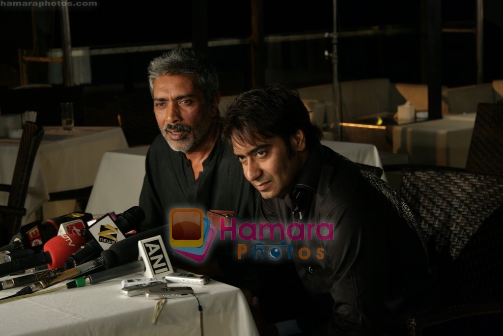 Ajay Devgan unveils the first look of Raajneeti in Juhu Mumbai on 26th Nov 2009 