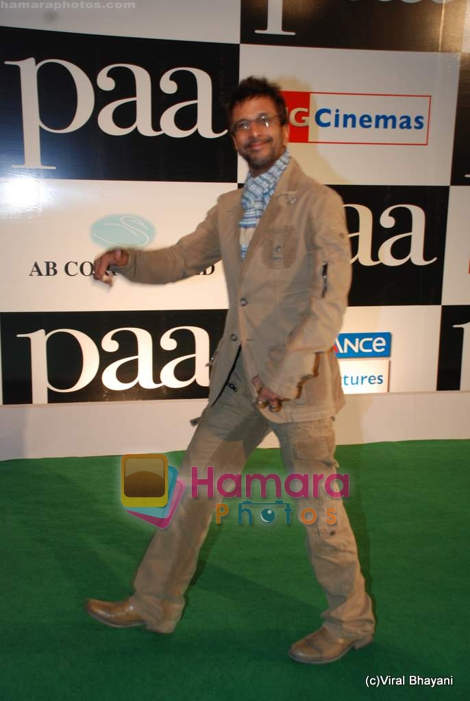 Javed Jaffery at Paa premiere in Mumbai on 3rd Dec 2009 