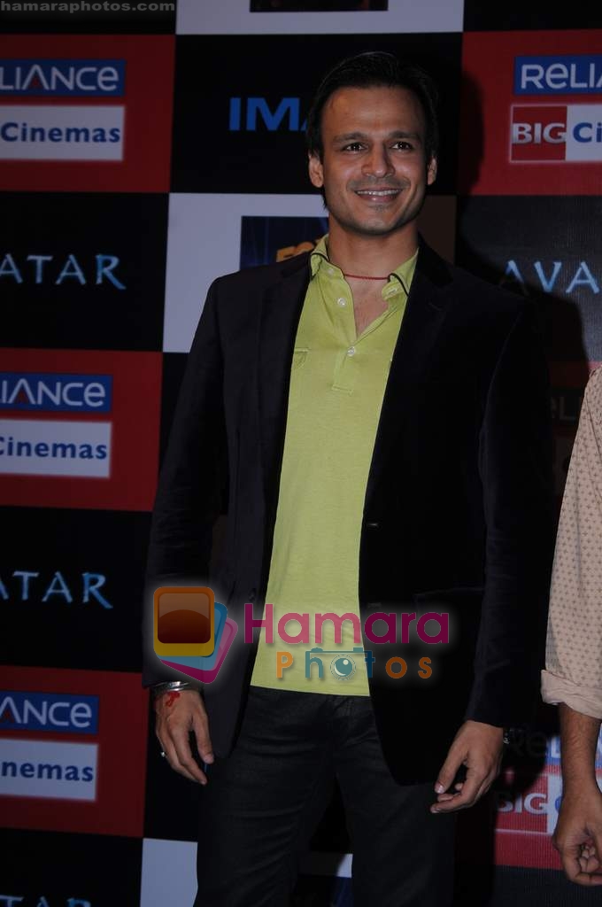 Vivek Oberoi at Avatar premiere in INOX on 15th Dec 2009 