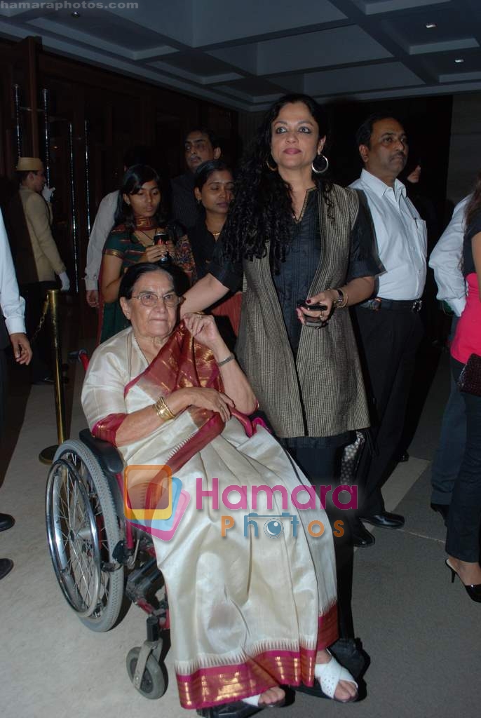 Tanvi Azmi at A tribute to Kaifi Azmi Mijwan in Mumbai on 15th Dec 2009 
