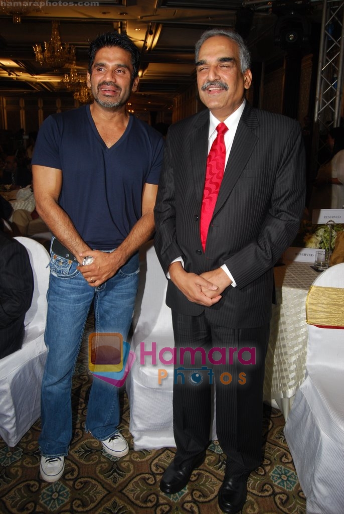 Sunil Shetty at the launch of Dharmesh Jain's book There is a winner in you in Taj Colaba, Mumbai on 18th Dec 2009 