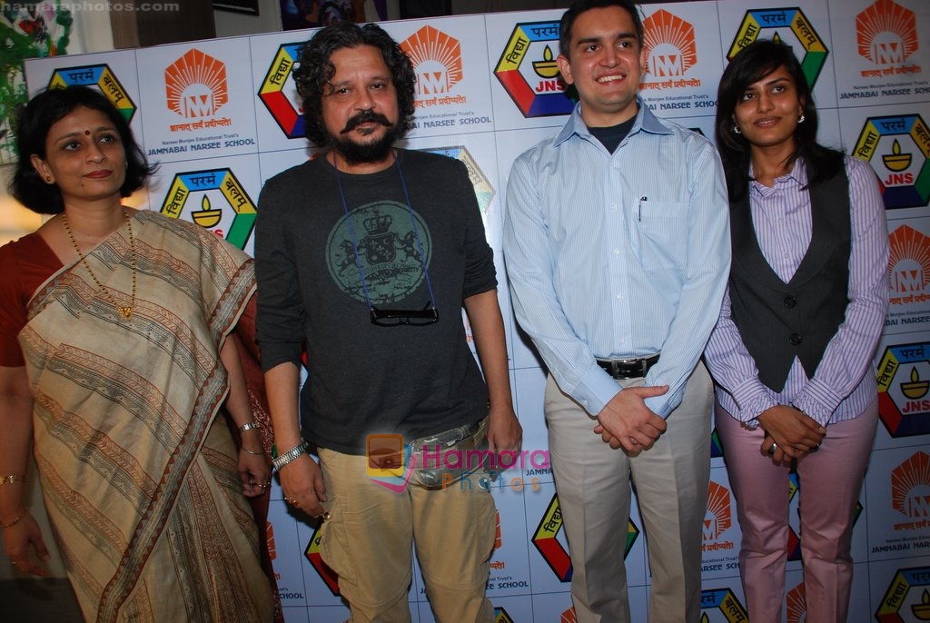Anees Bazmee promotes Veer at college fest in Jamnabai, Mumbai on 4th Jan 2010 