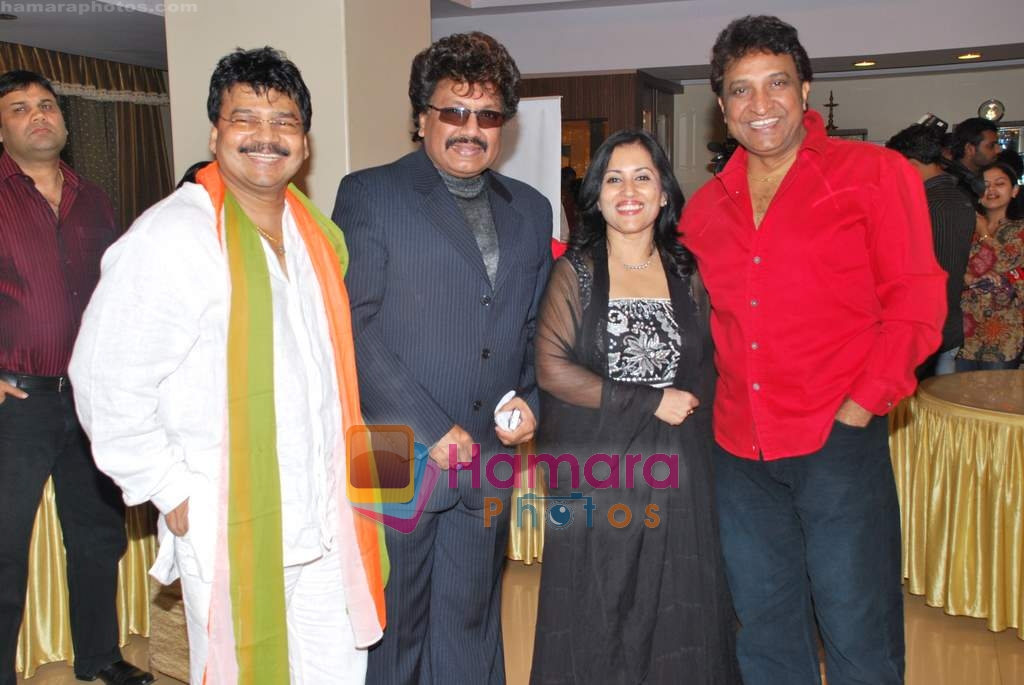Madhushree, Shravan Kumar at Madhushree's album Vande Mataram album launch in Bandra on 21st Jan 2010 