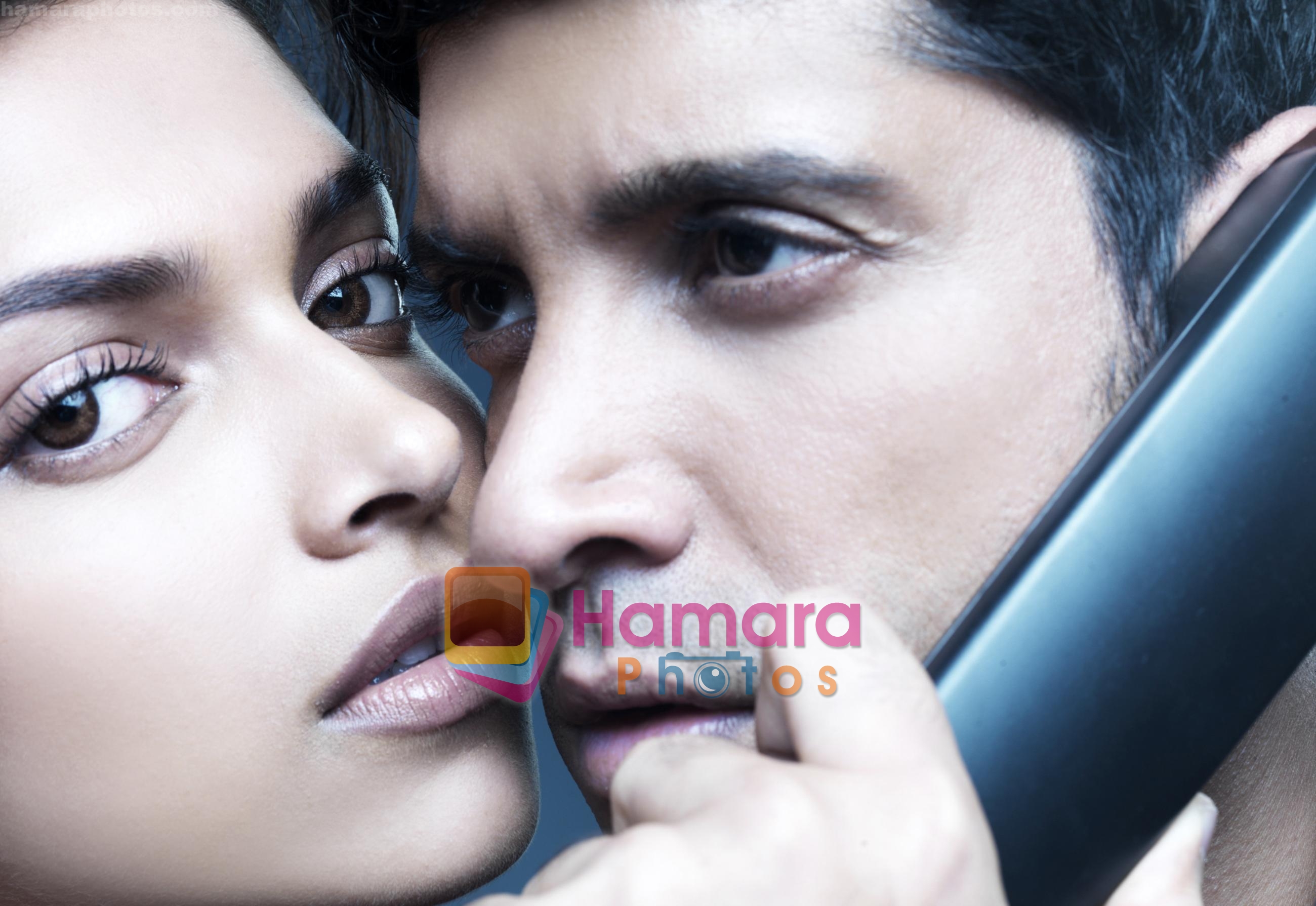 Farhan Akhtar, Deepika Padukone in the still from movie Karthik Calling Karthik 