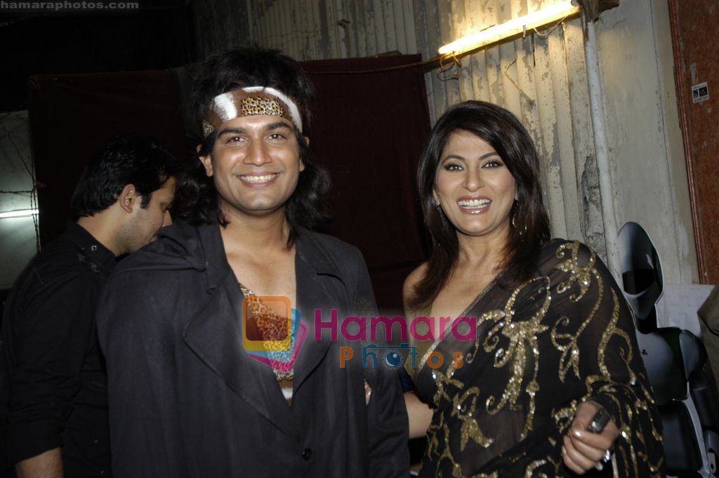 Archana Puran Singh on the sets of Comedy Circus in Andheri East on 24th Jan 2010 
