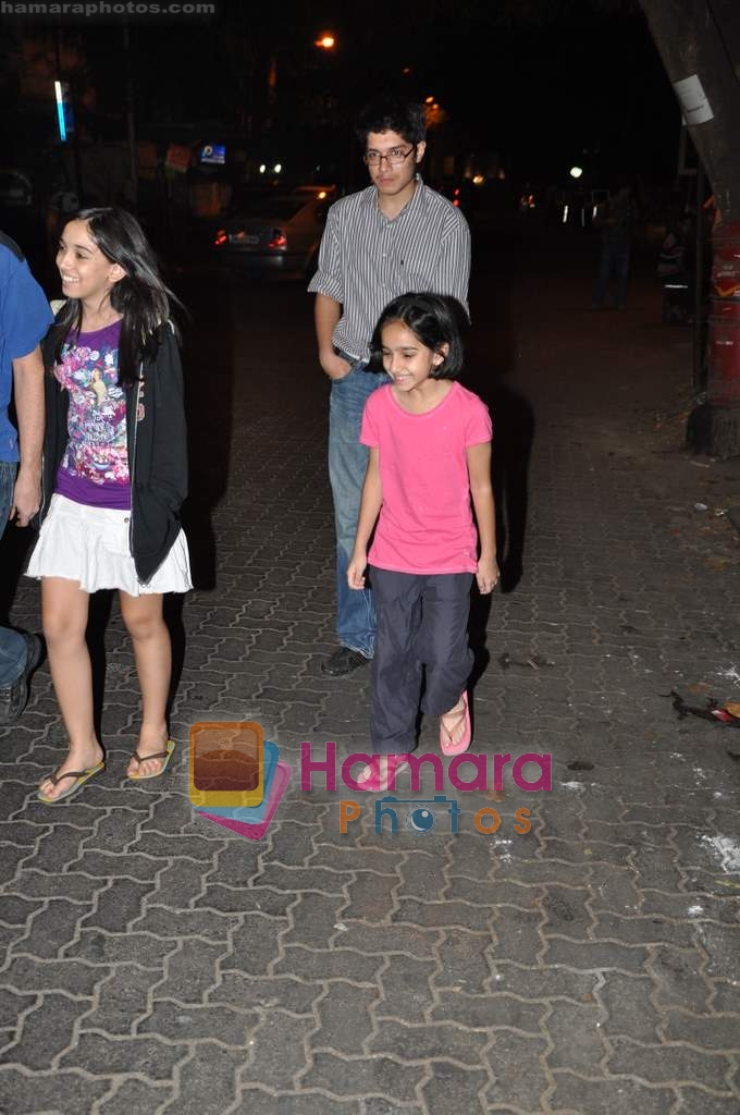 Aamir Khan's son Juanid spotted at Bandra on 2nd Jan 2010 