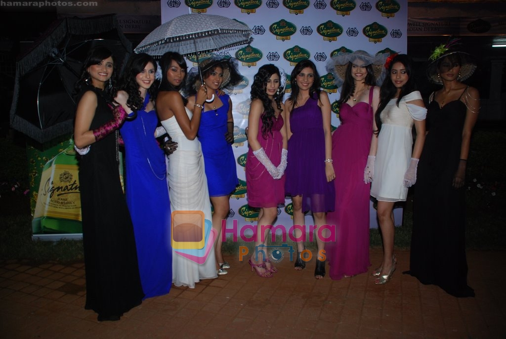 Soniya Mehra at Mcdowells Pre Race fashion show in Turf Club, Mumbai on 4th Feb 2010 