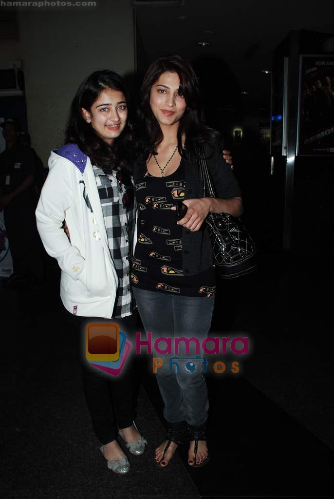 Shruti Hassan at Siddharth's special screening of film Striker in Fame on 4th Feb 2010 