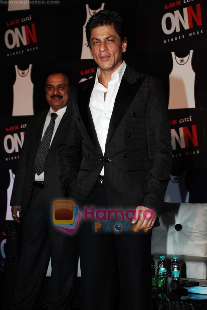 Shahrukh Khan announced ambassador of Lux innerwear in Sahara Star on 7th Feb 2010 