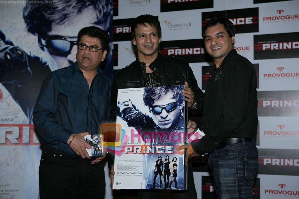 Vivek Oberoi at the launch of  Prince film music in Oberoi Mall on 21st Feb 2010  