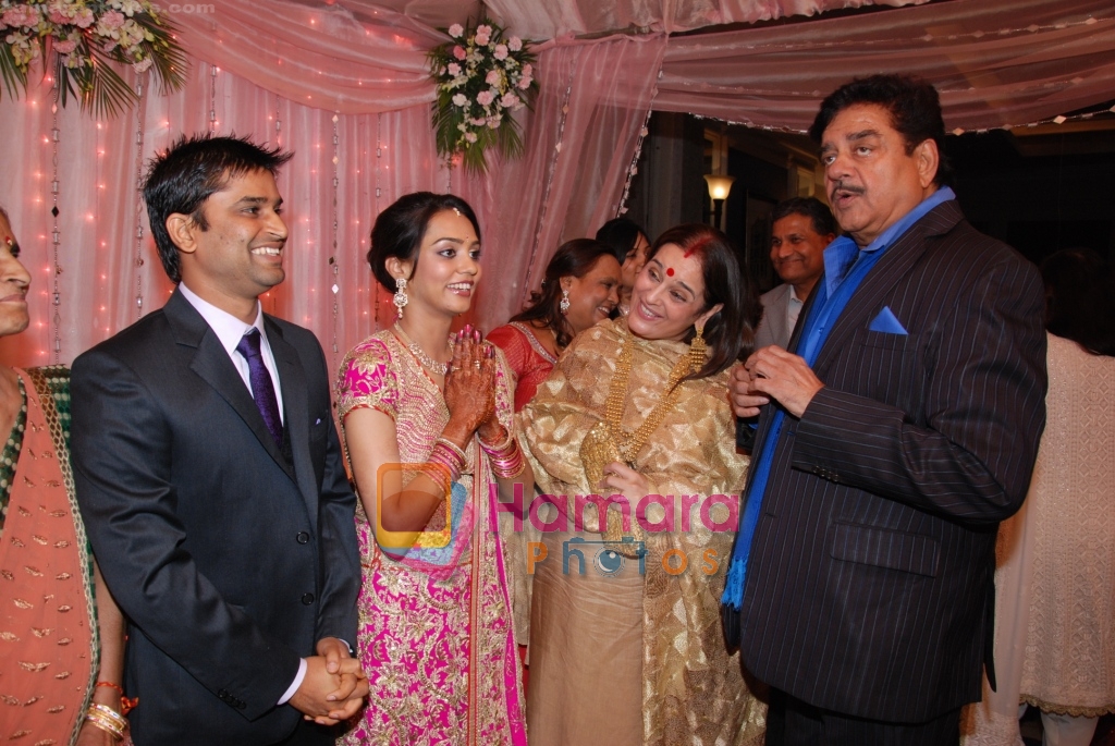 Shatrughun Sinha at DR PK Aggarwal's daughter's wedding in ITC Grand Maratha on 20th Feb 2010 