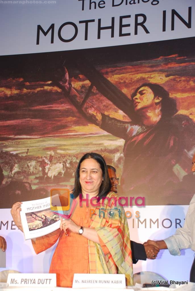 at the launch of book on mother Nargis Dutt - Mother India in Mehboob Studios on 20th Feb 2010 