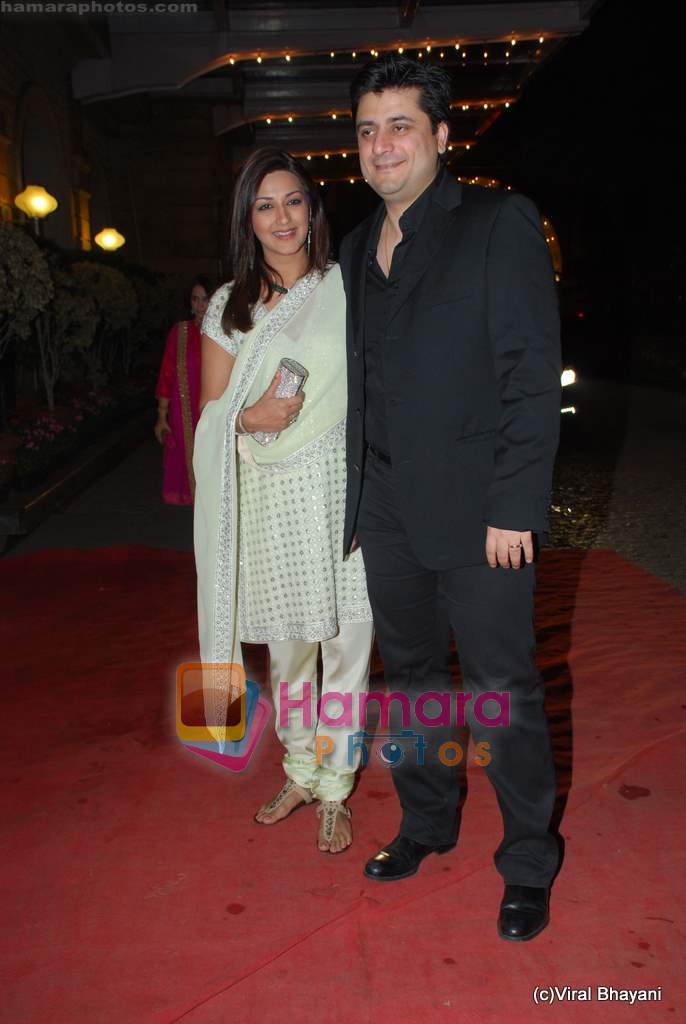 Sonali Bendre at DR PK Aggarwal's daughter's wedding in ITC Grand Maratha on 20th Feb 2010 