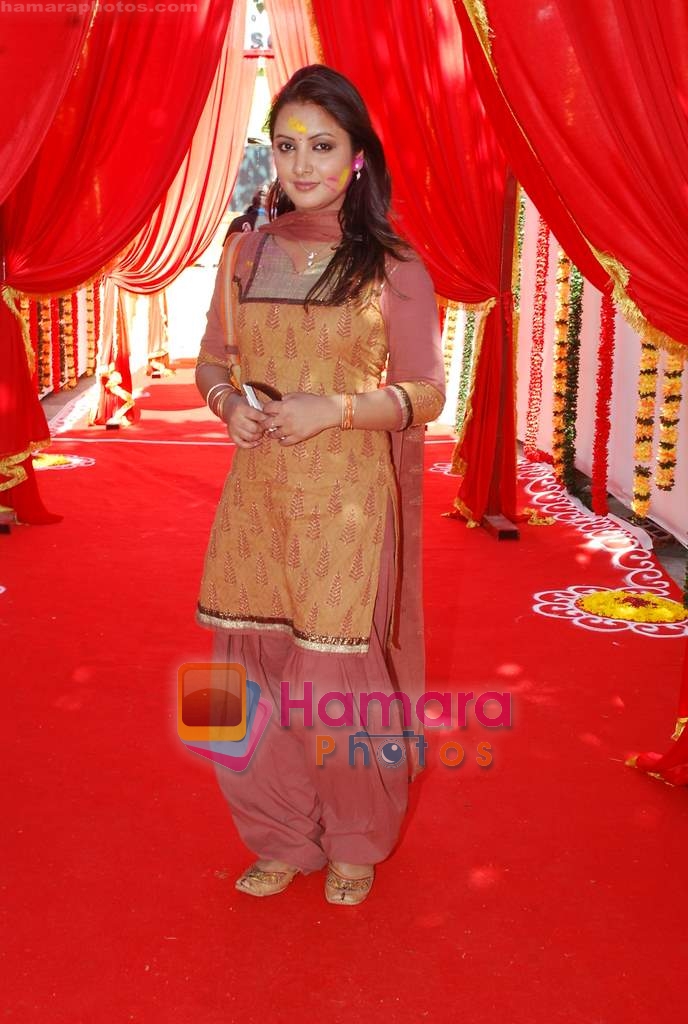 at Star Plus Holi Celebration in Daria Mahal on 24th Feb 2010 