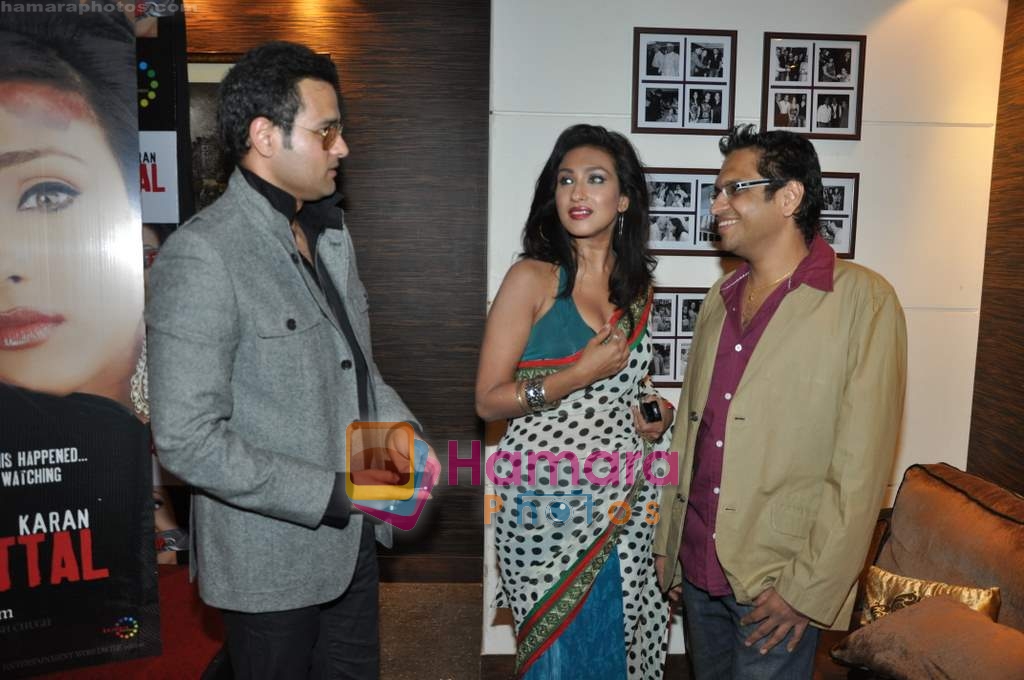 Rituparna Sengupta, Rohit Roy, Shamir Tandon at Mittal Vs Mittal film music launch in Cest la Vie on 26th Feb 2010 