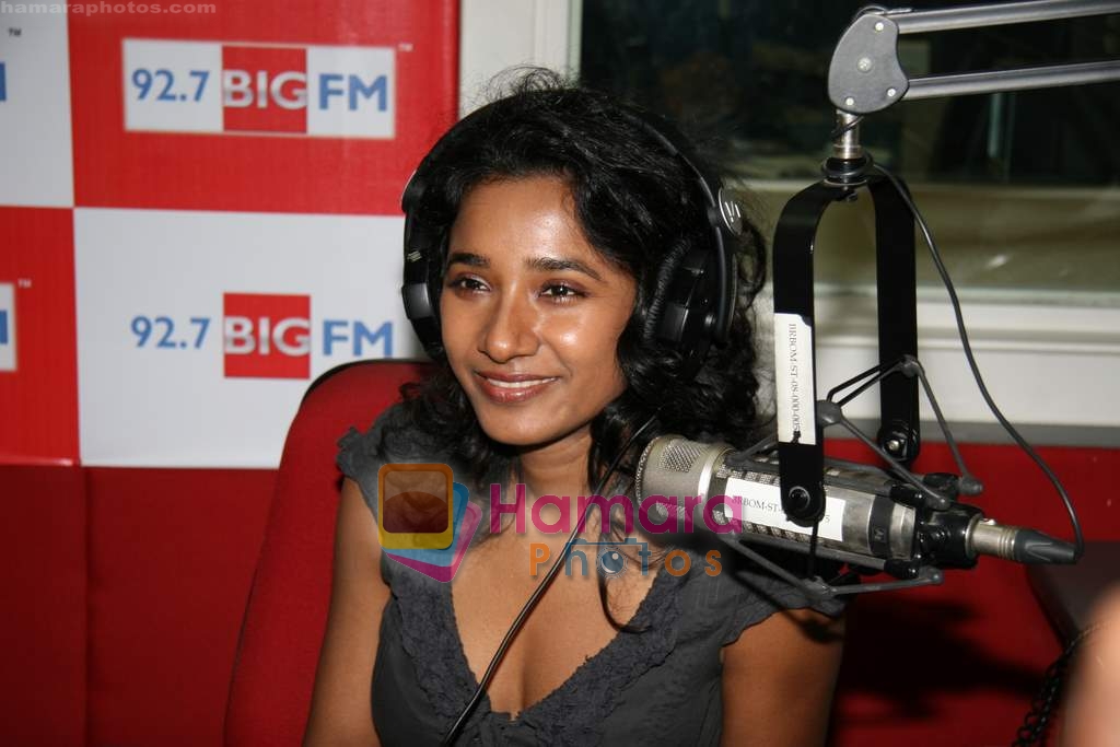 Tannishtha Chatterjee at Big FM studios in Andheri on 3rd March 2010 