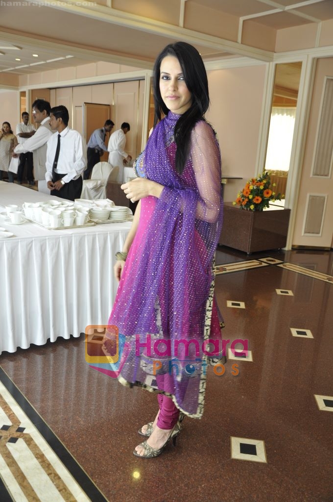 Neha Dhupia at IMC Women's Wing Women's day celebrations in Trident, Mumbai on 6th March 2010 