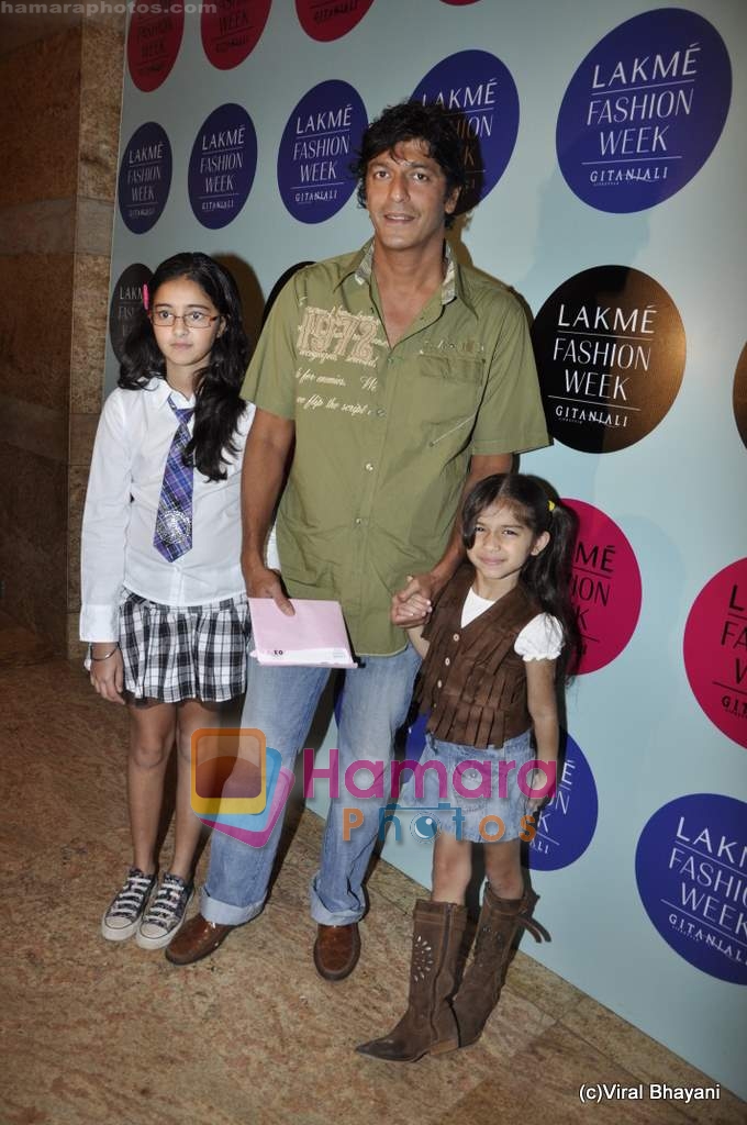 Chunky Pandey at Lakme Fashion Week 2010 Day 3 in Grand Hyatt, Mumbai on 7th March 2010 ~0