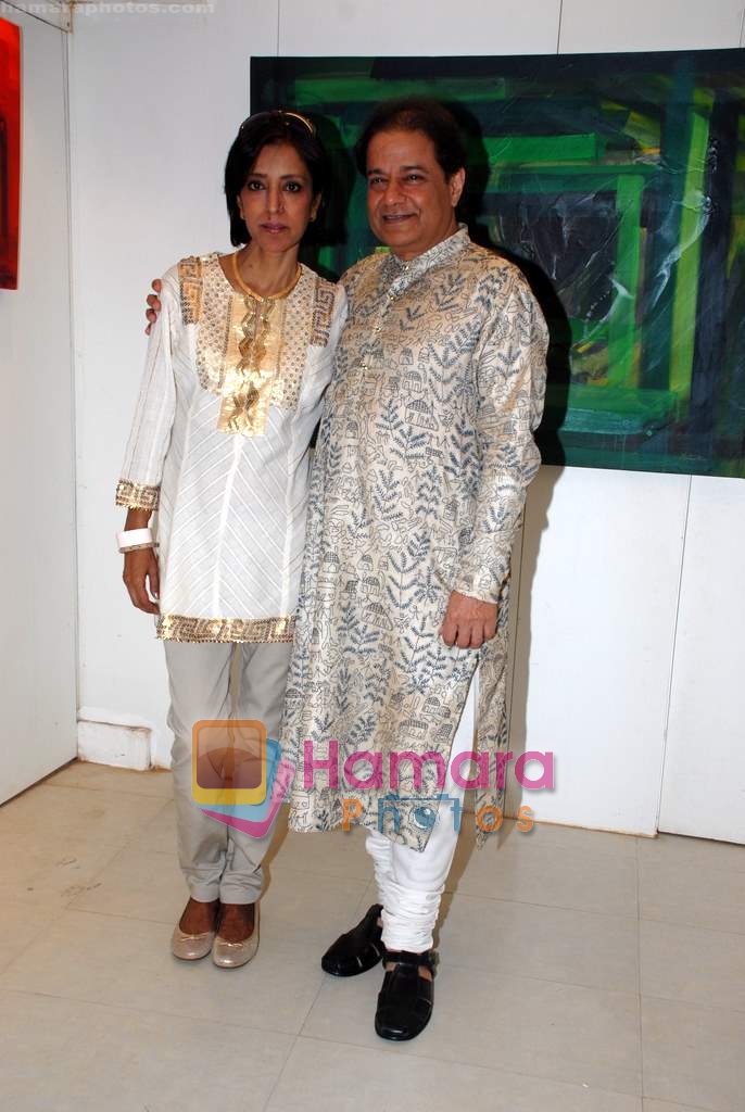 Anup Jalota at Art event on 7th March 2010 