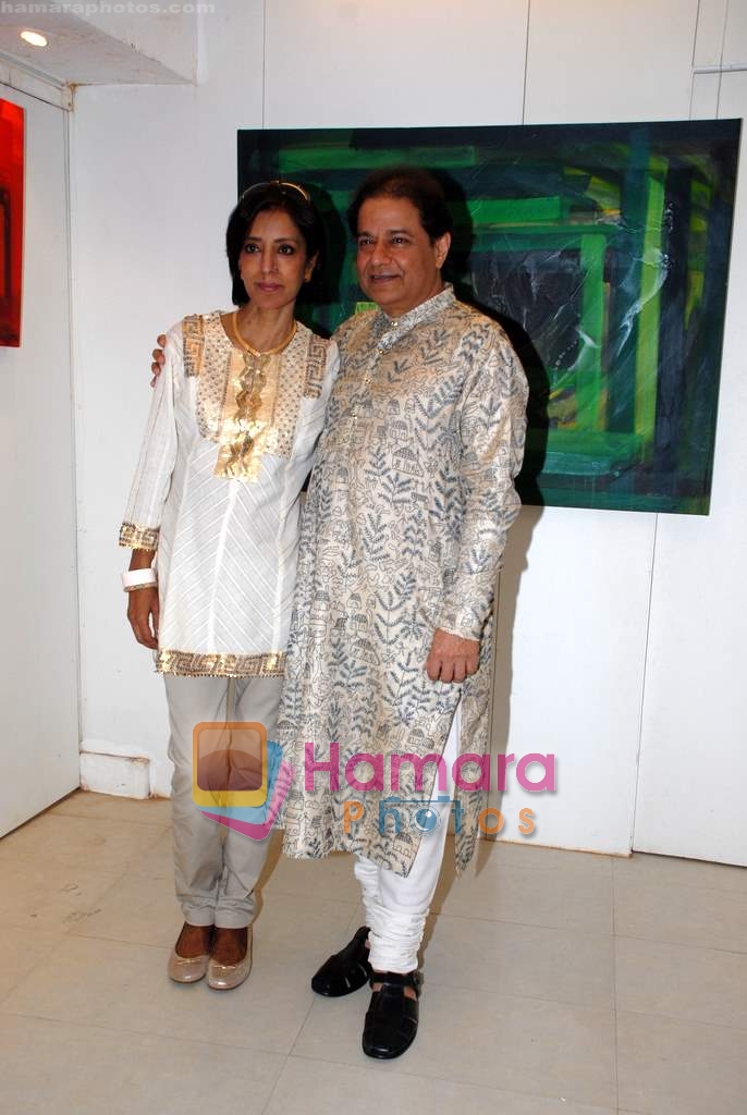 Anup Jalota at Art event on 7th March 2010 