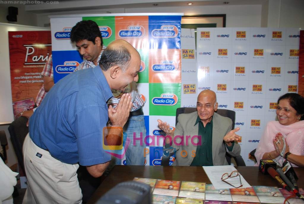 Khayyam launches Parichay in Sa Re Ga Ma office on 9th March 2010 