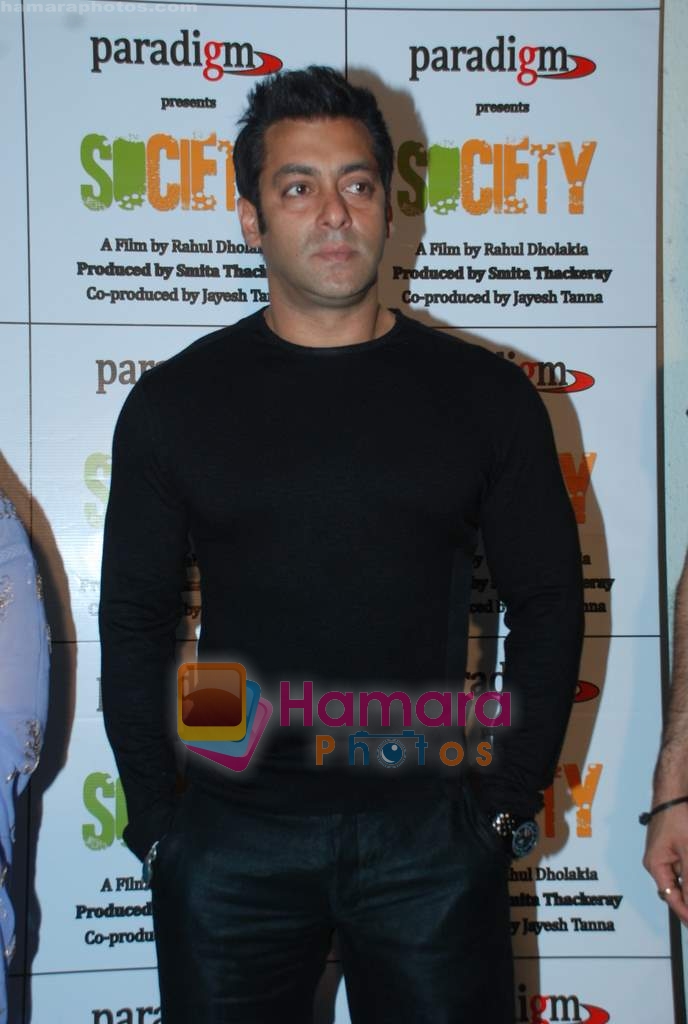 Salman Khan at Smita Thackeray's film Mahurat Society  in Four Bungalows on 15th March 2010 