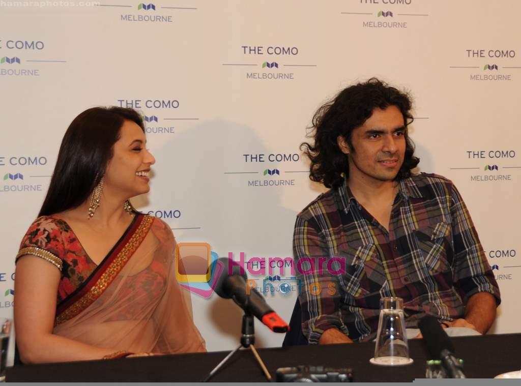 Rani Mukherjee, Imtiaz Ali at Sydney's Indian Film Festival on 10th March 2010 