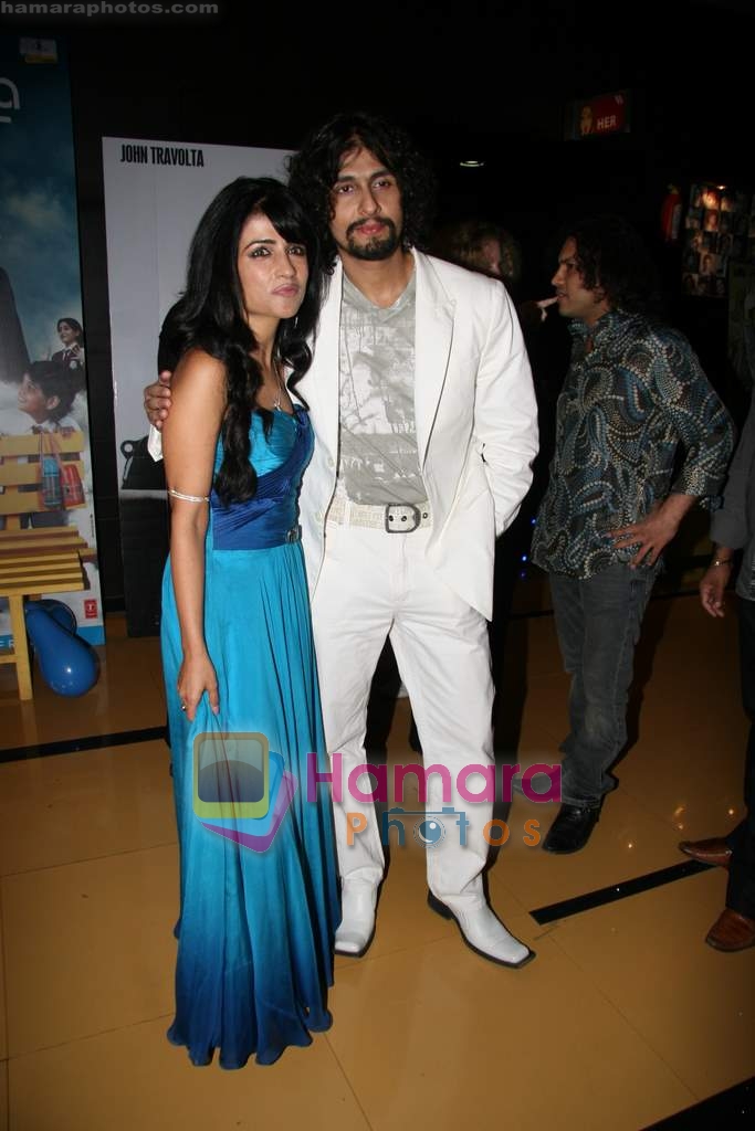 Shibani Kashyap, Sonu Nigam at the launch of My Free Spirit Album in Cinemax on 16th March 2010 