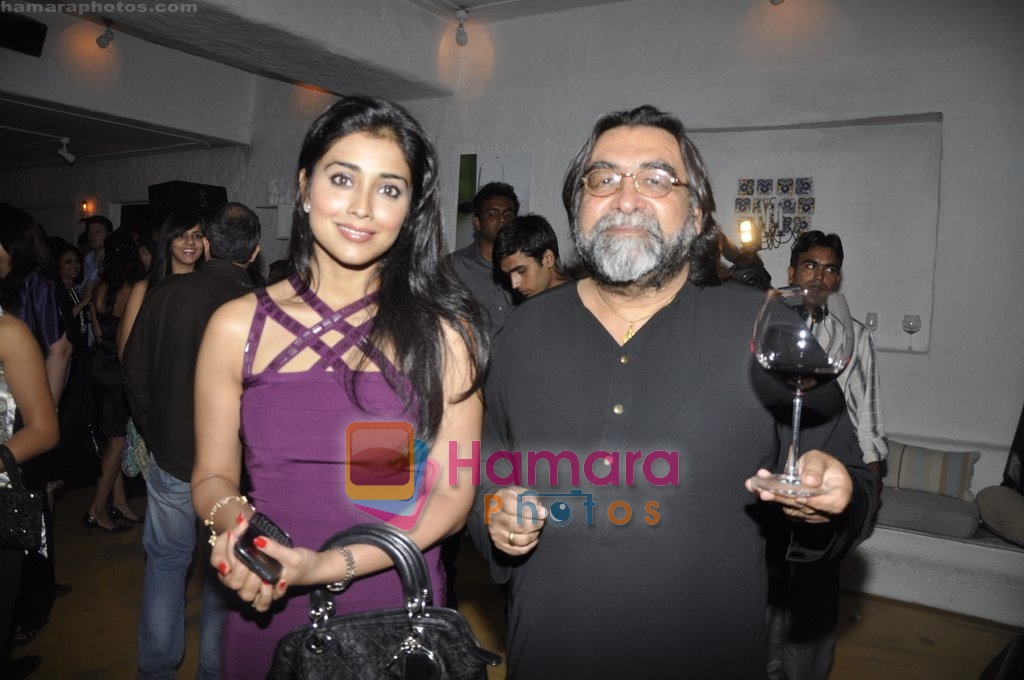 Shriya Saran at Aarohi, Brio & Basso Wine Launch in Olive, Bandra, Mumbai on 17th March 2010 