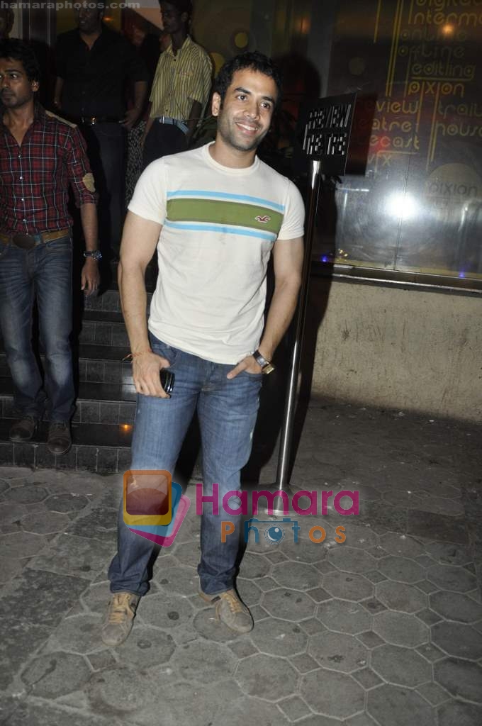 Tusshar Kapoor at the special screening of Love Sex Aur Dhokha hosted by Tusshar Kapoor in Pixion, Bandra on 18th March 2010 