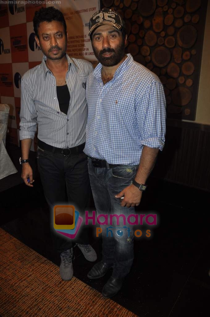 Irrfan Khan, Sunny Deol at Right Ya Wrong success bash in Novotel on 18th March 2010 