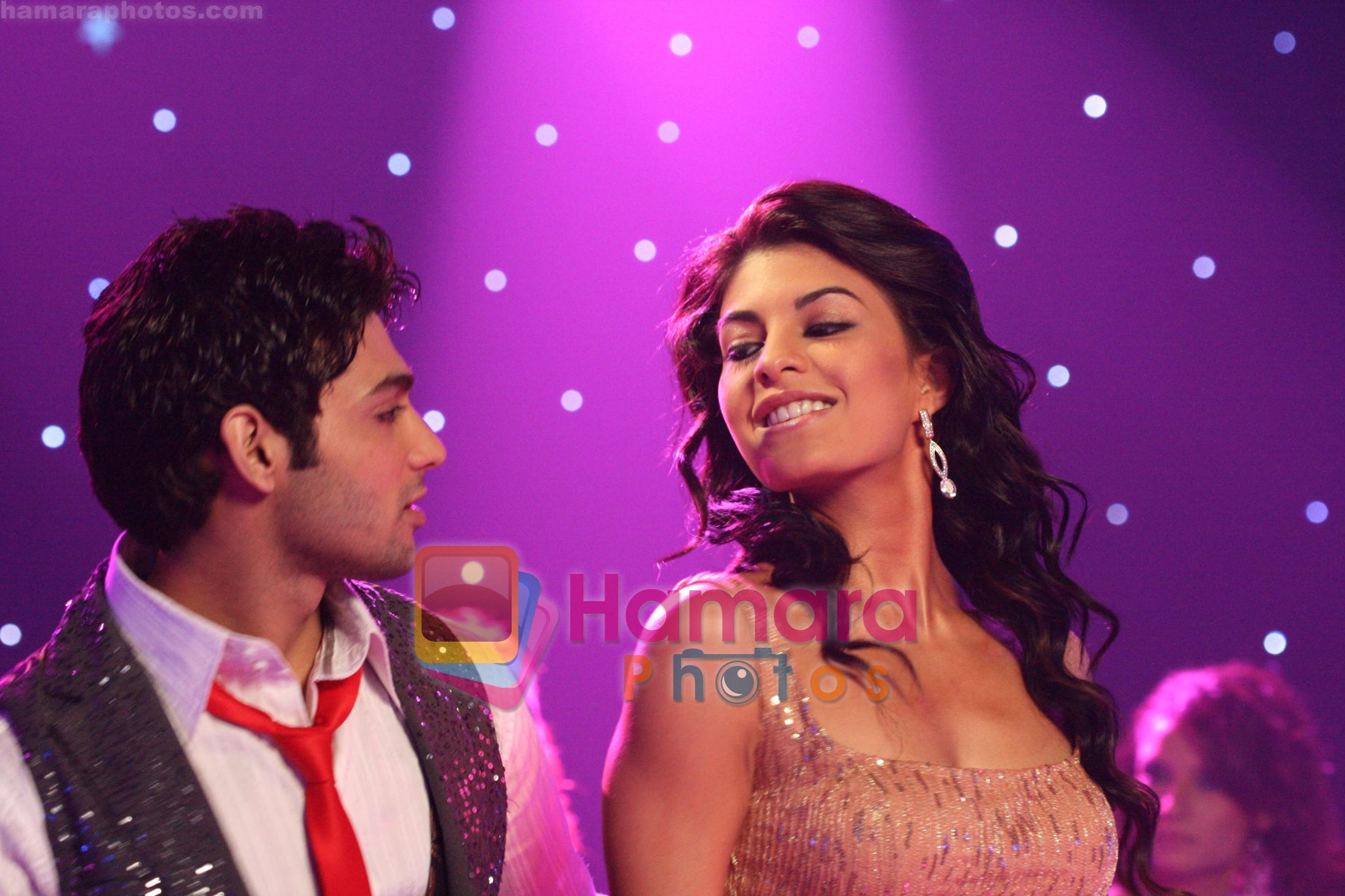 Jacqueline Fernandez, Ruslaan Mumtaz in the still from movie Jaane Kahan Se Aayi Hai