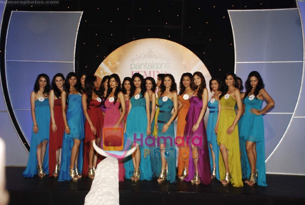 at Pantaloon Femina Miss India 2010 unveils finalists in Grand Hyatt on 23rd March 2010 