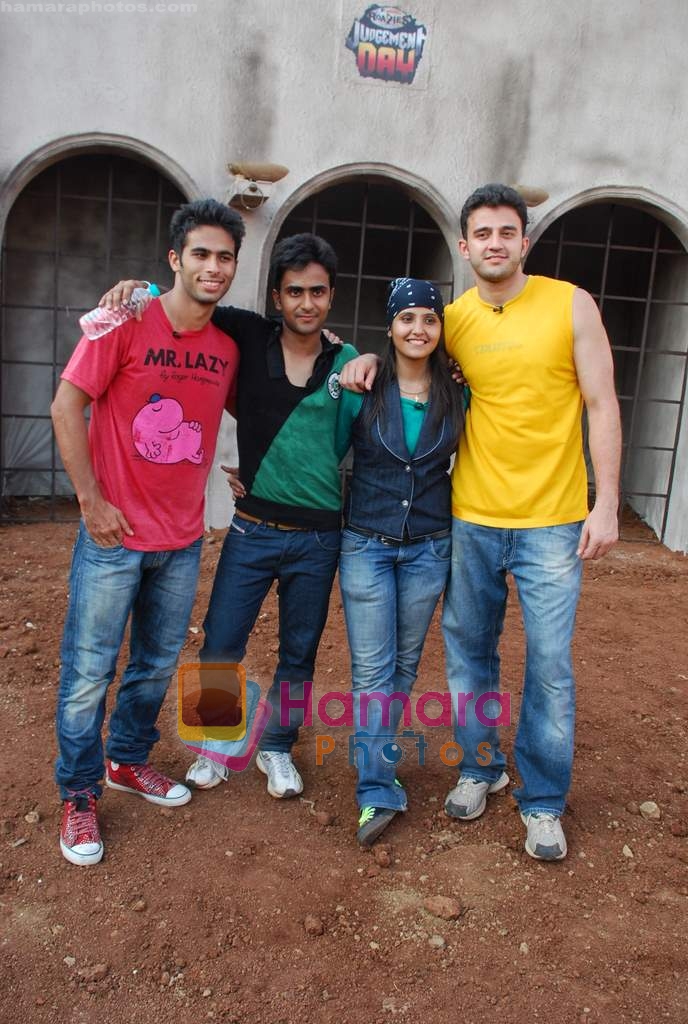 of the sets of MTV Roadies in Andheri on 23rd March 2010 