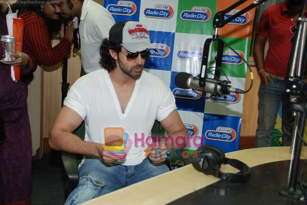 Hrithik Roshan at Radio City in Bandra on 24th March 2010 