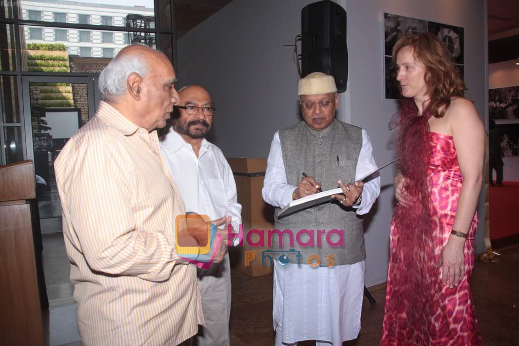 Kiran Shantaram at the Launch of Bollywood Exhibition by photographer Gerladine Langlois in Grand Hyatt, Mumbai on 25th March 2010 