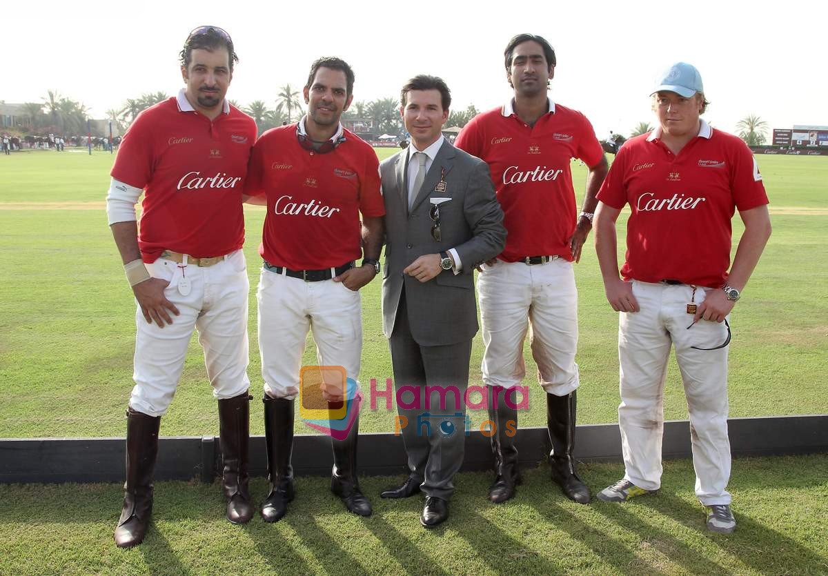 Sanjay Kapur at The Cartier international Dubai Polo Challenge in Dubai on 26th March 2010 
