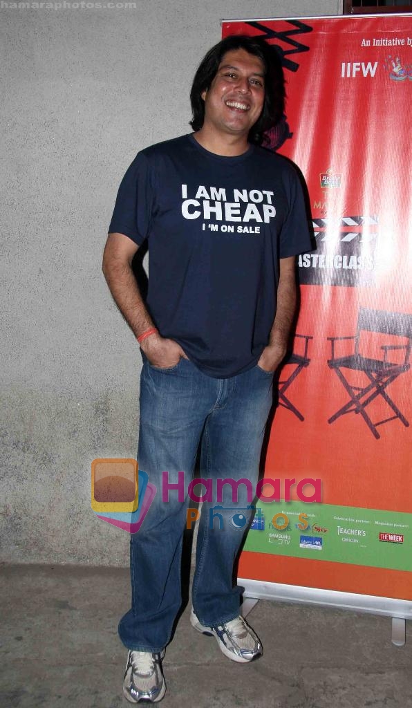 Piyush Jha at Sudhir Mishra's IIFW in Blue Frog on 29th March 2010 