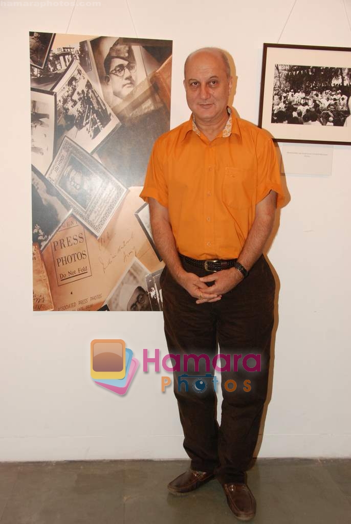 Anupam Kher at the launch of book HISTORY IN THE MAKING by photogrpaher Aditya Arya in NCPA on 2nd April 2010 