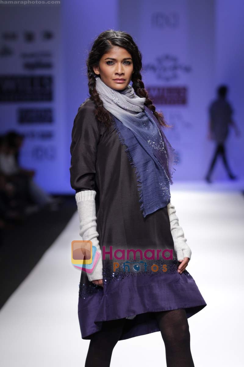Model walk the ramp for Pashma Show at Wills India Fashion Week 2010 Day 2 on 26th March 2010