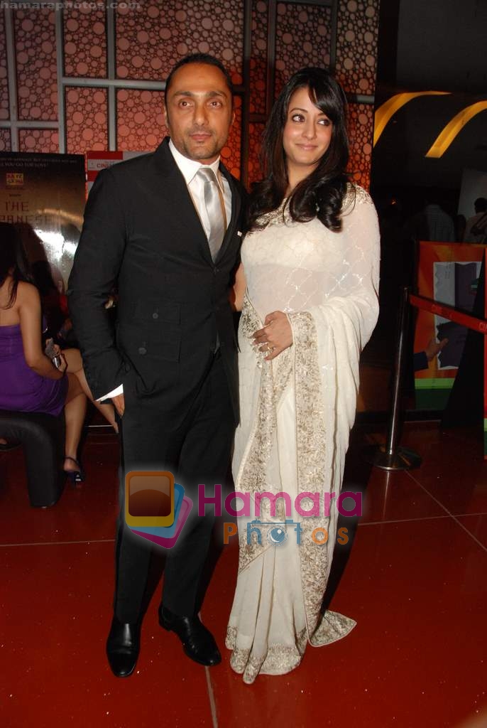 Rahul Bose, Raima Sen at The Japanese Wife film premiere  in Cinemax on 7th April 2010 