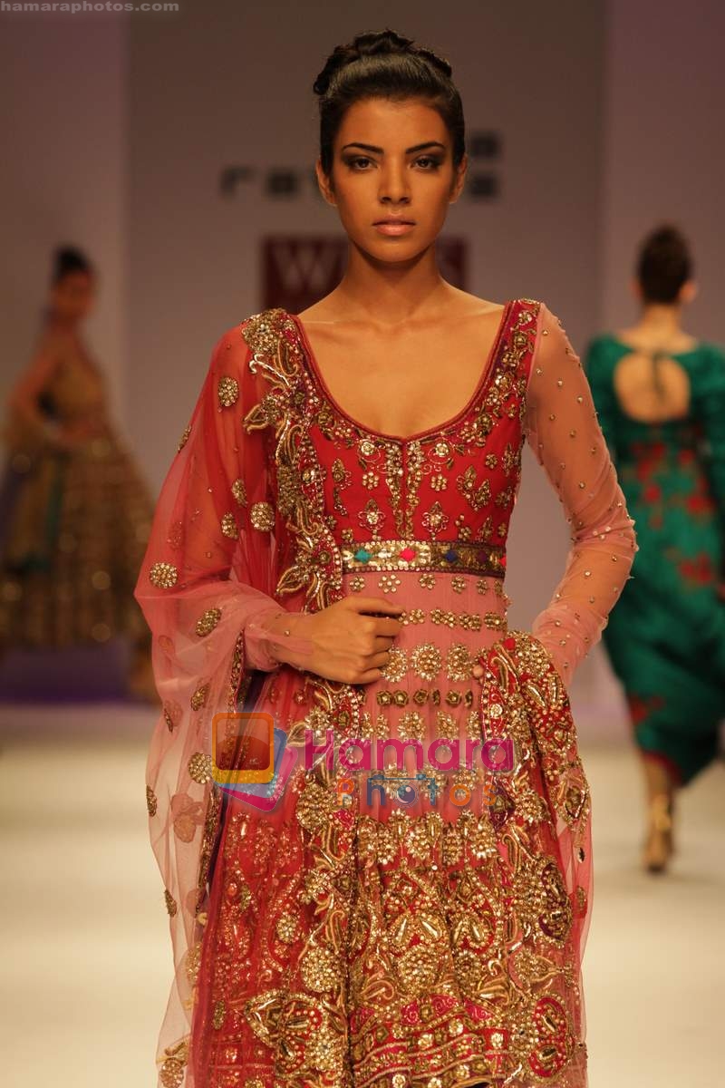 Model walk the ramp for Jaya Rathore Show at Wills India Fashion Week 2010 Day 3 on 27th March 2010 