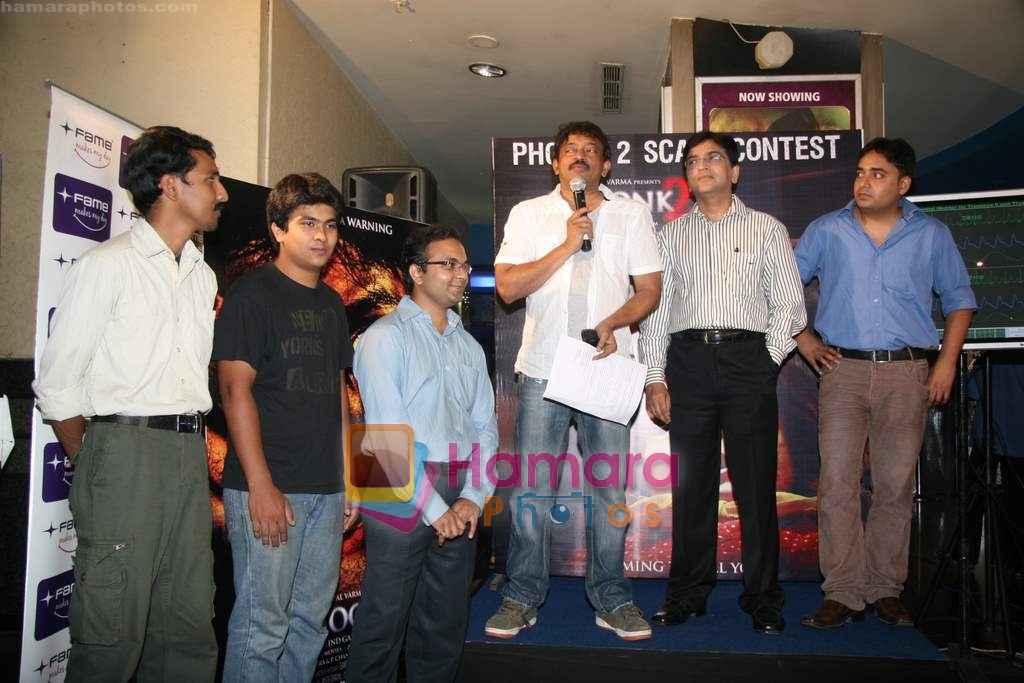 Ram Gopal Varma at Phoonk 2 Scare Contest in Fame on 15th April 2010