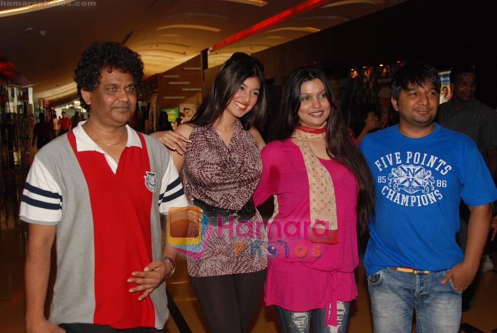 Ayesha Takia, Ahmed Khan at the promotion of Paathshala in Cinemax on 16th April 2010 