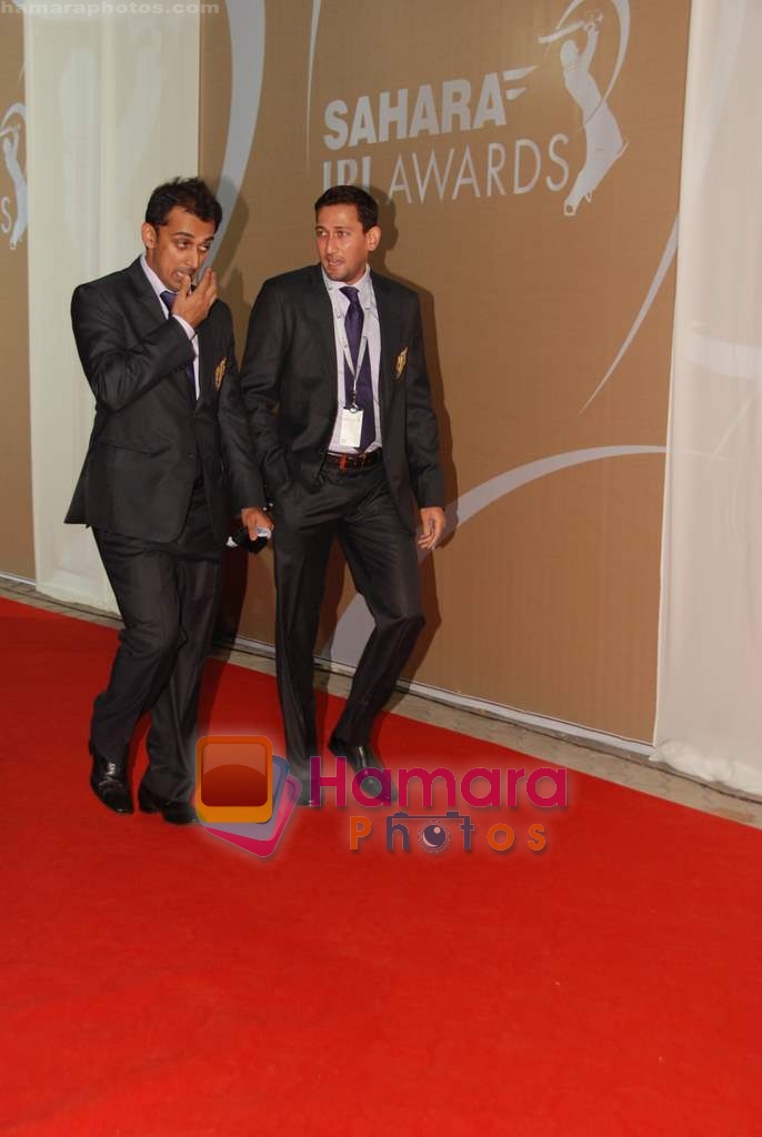 at IPL Awards red carpet in Grand Hyatt Hotel on 23rd April 2010 