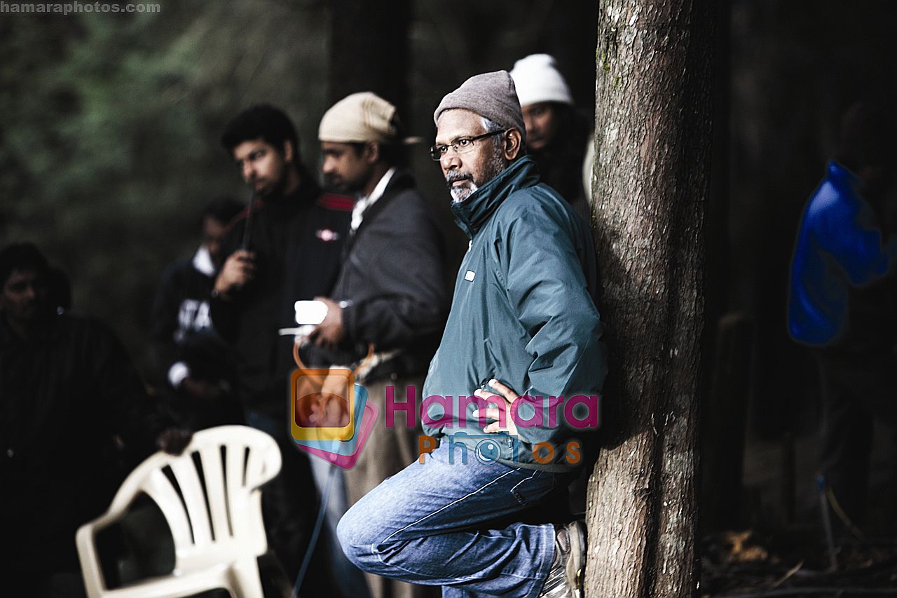 Mani Ratnam in the still from movie Raavan 