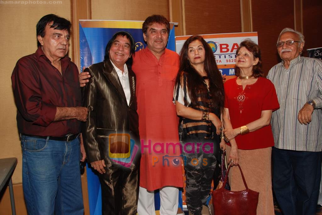 Jagdeep, Raza Murad, Salma Agha, Ram Mohan at the Press conference of Dadasaheb Phalke Awards in BJN on 26th April 2010 