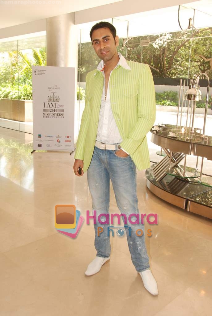 Sandip Soparkar at Miss Universe event - I am She in Westin Hotel on 27th April 2010 